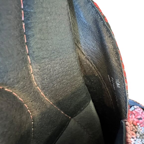 Born Ingah Backless Slides Mules Flats Tapestry Floral Comfort Size 10 Women's - Picture 9 of 10